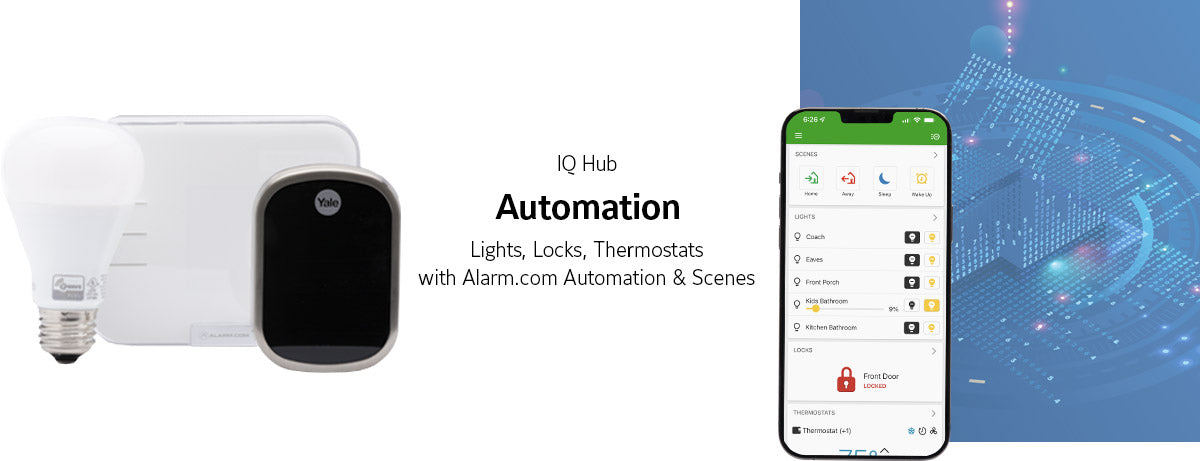 Qolsys | IQ4 Hub Whole Home Hub with 7" Touchscreen