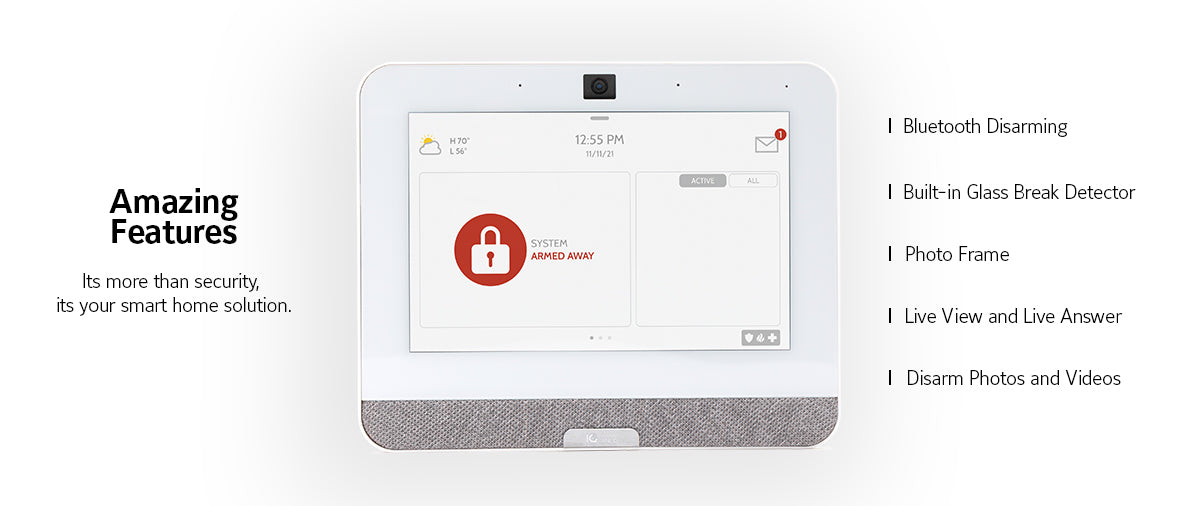 Qolsys | IQ Panel 4, 7" All-in-One Touchscreen
