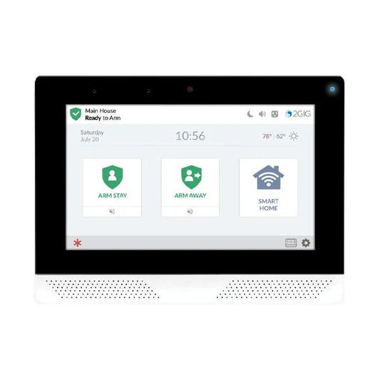 2GIG Edge Security & Smart Home System Control Panel with Built-in 4G LTE Verizon