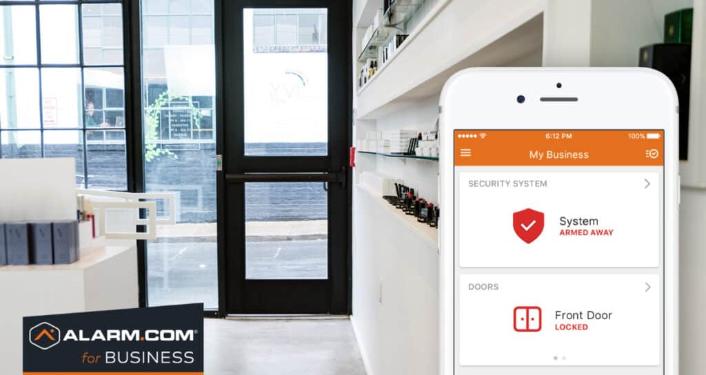 Commercial Alarm Monitoring Plus Automation| No contract, cancel anytime.