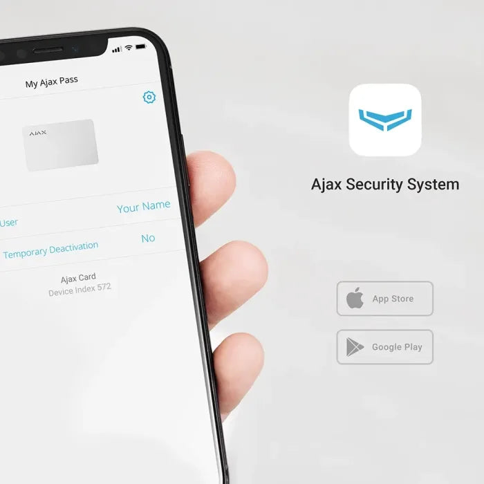 Ajax Pass for Keypads- White