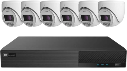 Intimidator Active Deterrence 6 Camera Bundle Package
