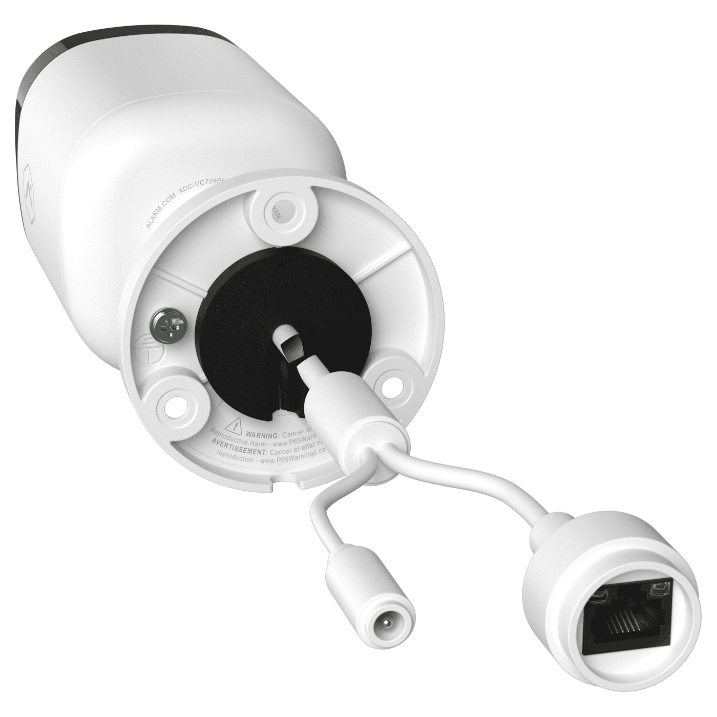 Alarm.com 4MP Indoor/Outdoor IP PoE Bullet Security Camera