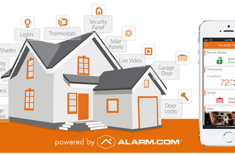 Alarm.com Residential Interactive | No contract, cancel anytime.