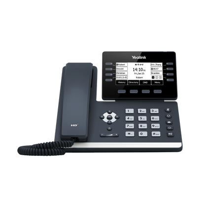 Yealink SIP-T53W IP Phone w/ Built-In Bluetooth and Wi-Fi