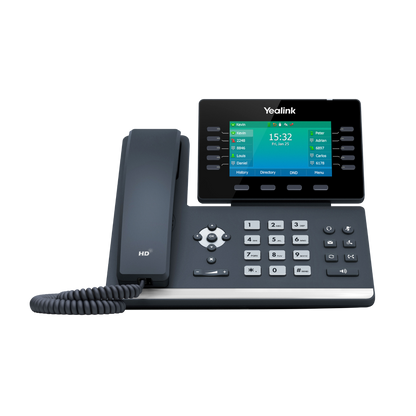 Yealink SIP-T54W IP Phone w/ Built-In Bluetooth and Wi-Fi